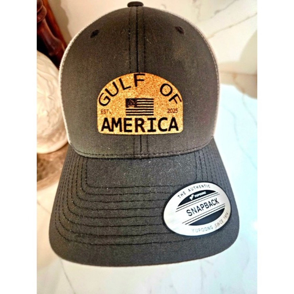 Gulf of America Est 2025 Yupoong The Classics Trucker Snapback Hat